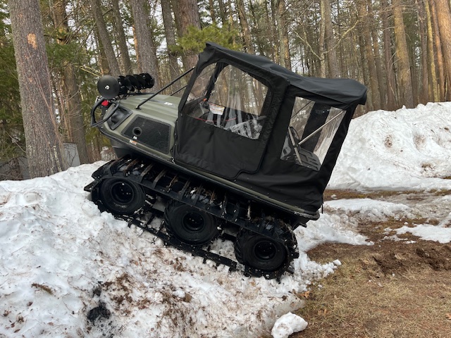 Yellow Argo With Unstoppable Tracks